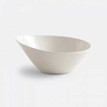 Комплект из пиал для пасты из фарфора Romane  единый размер белый