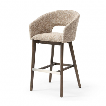Стул полубарный Romy (68), светло-коричневый
