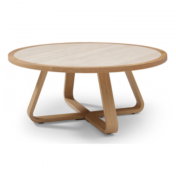 Стол журнальный Malta (90), керамика/ясень