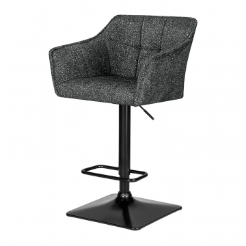 Стул барный DOBRIN RALF, серый твид (LEO11)