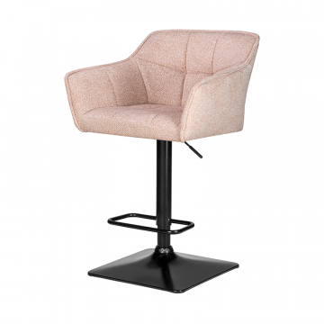 Стул барный DOBRIN RALF, бежевый твид (LEO26)