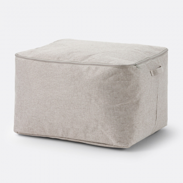 Чехол для хранения XL с эффектом льна Lihoa  единый размер серый