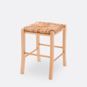 Табурет из массива бука Perrine  единый размер синий