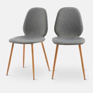 Комплект из 2 стульев Leena La Redoute единый размер