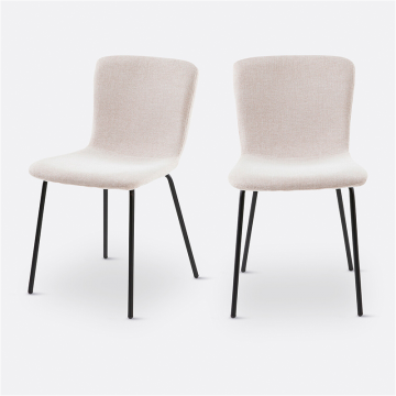 Комплект из двух стульев, Gillian единый размер бежевый