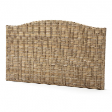 Изголовье 2-спальной кровати из плетеного тростника Malu  160 см бежевый