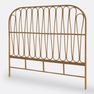 Изголовье из ротанга Malu  единый размер бежевый