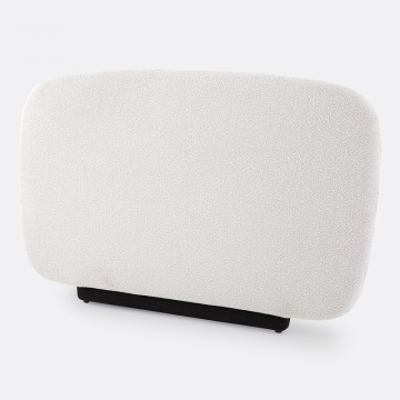 Изголовье кроватное обшитое малой пряжей Mila  единый размер бежевый