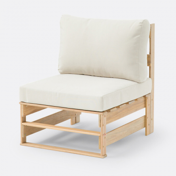 Кресло садовое из акации Pavia  единый размер бежевый