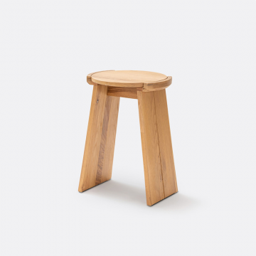 Стол диванный из массива дуба Tibet  единый размер каштановый