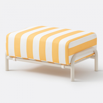 Табурет  подставка для ног с каркасом из стали Thomes  единый размер желтый