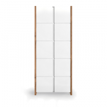 Шкаф книжный Compo белый