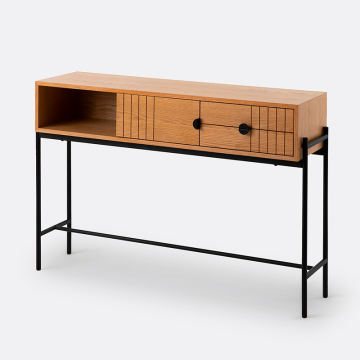 Консоль из дуба Clara  единый размер бежевый