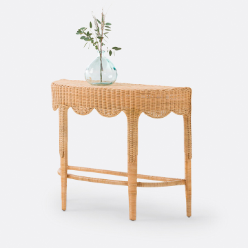 Консоль из плетеного ротанга Loama  единый размер бежевый