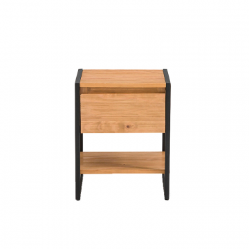 Тумба с 1 ящиком HIBA черный