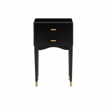 Тумба с 2 ящиками NOVANI черный