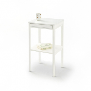Столик ночной PERLE белый
