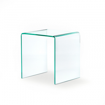 Столик прикроватный из закаленного стекла Joan