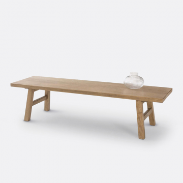 Стол журнальный из массива вяза Asayo  единый размер бежевый