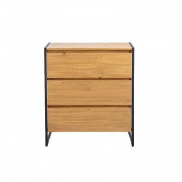 Комод с 3 ящиками HIBA