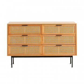 Комод с 6 ящиками Waska