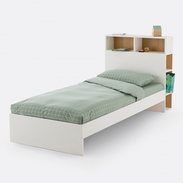 Кроватка детская с кроватным основанием BIFACE  90 x 190 см белый