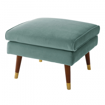 Пуф из велюра Y  единый размер зеленый