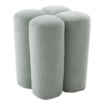 Пуф в винтажном стиле Mariane  единый размер синий