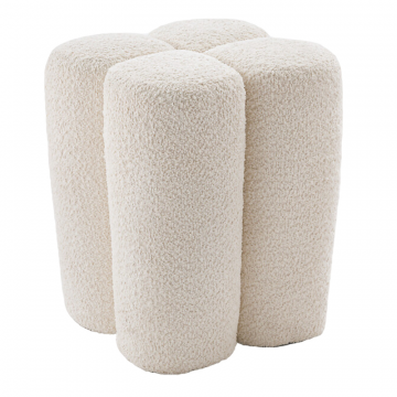 Пуф в винтажном стиле Mariane  единый размер бежевый