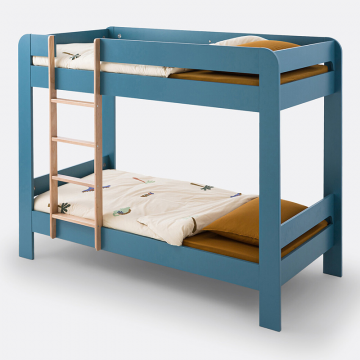 Кровать двухъярусная Tempo  90 x 190 см синий