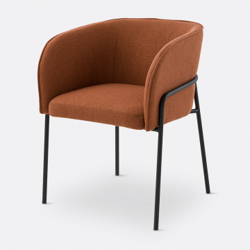 Кресло столовое Laika  единый размер каштановый