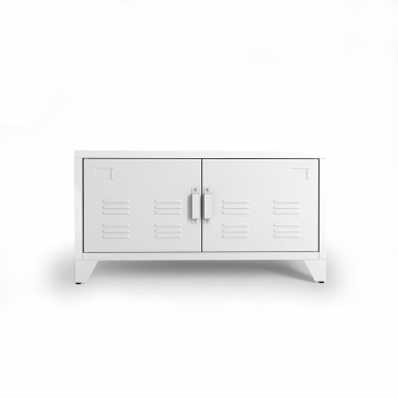 Тумба металлическая Hiba белый