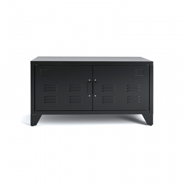 Тумба металлическая Hiba черный