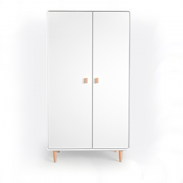 Шкаф с 2 дверцами Jimi белый