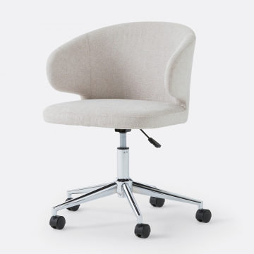Кресло офисное на колесиках Elga  единый размер бежевый