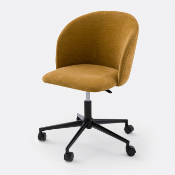 Кресло офисное на колесиках Lavergne  единый размер желтый