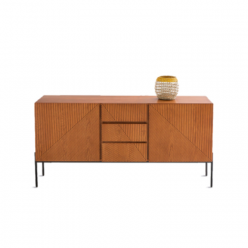 Буфет в винтажном стиле с 2 дверками и 3 ящиками Lodge