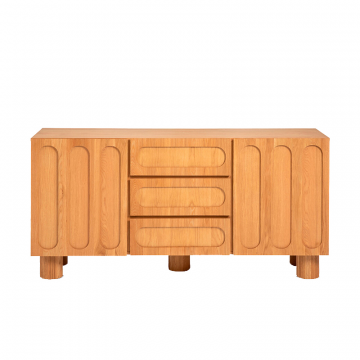 Буфет из шпона дуба Cannelo