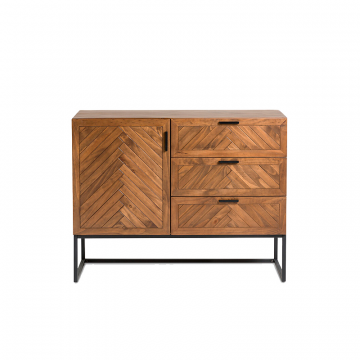 Шкаф с 1 дверкой и 3 ящиками Nottingham