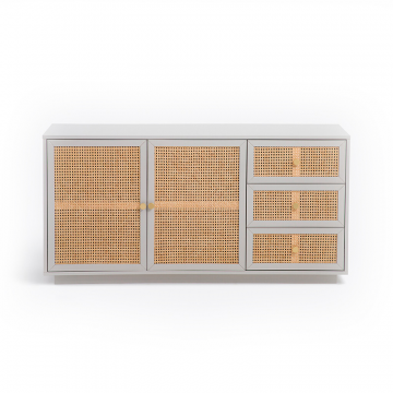 Сервант с 2 дверцами и 3 ящиками Paola