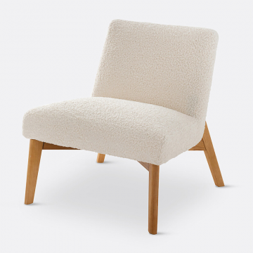 Кресло из малой пряжи Jimi  единый размер бежевый