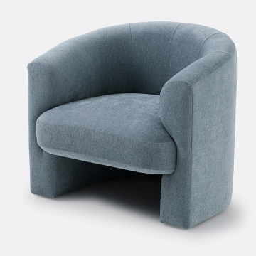 Кресло винтажное Nolami  единый размер синий