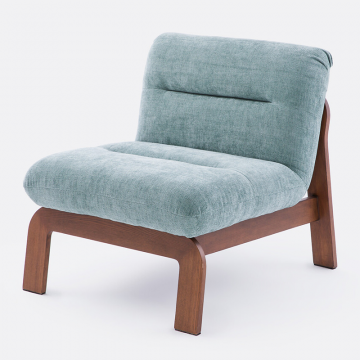 Кресло низкое мягкое Talet  единый размер синий