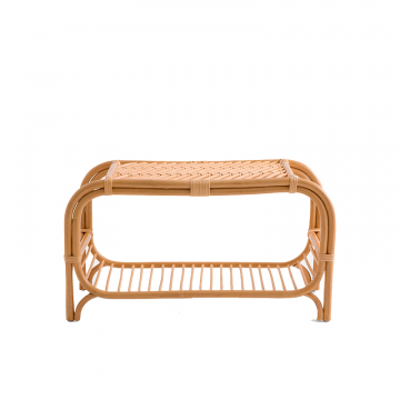 Скамья для прихожей из стеблей ротанга Malu