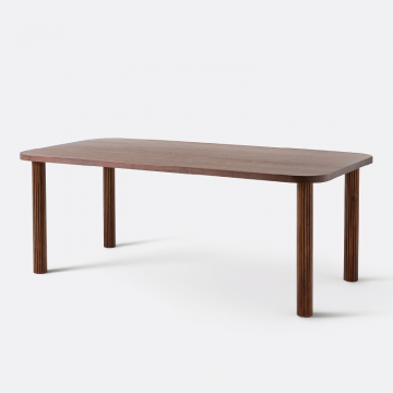 Столешница для составного стола на 6 8 персон Alzar  8 персоны каштановый