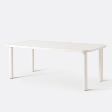 Набор из 4 окрашенных ножек для стола Alzar  6 персоны бежевый