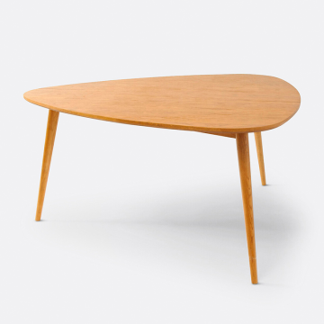 Стол обеденный из дуба на 6 персон QUILDA  6 персоны бежевый