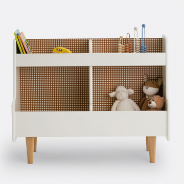 Ящик для игрушек Anou  единый размер каштановый