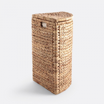 Корзина угловая для белья Anggulo  единый размер бежевый