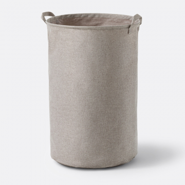 Корзина для белья с эффектом льна Lihoa  единый размер серый
